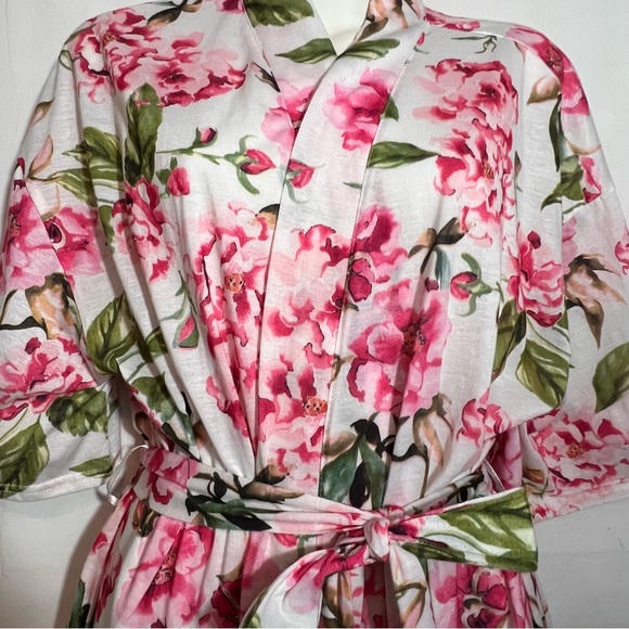 Show me your MuMu Brie Robe Garden of Blooms brides bridesmaids NWOT - Picture 3 of 5